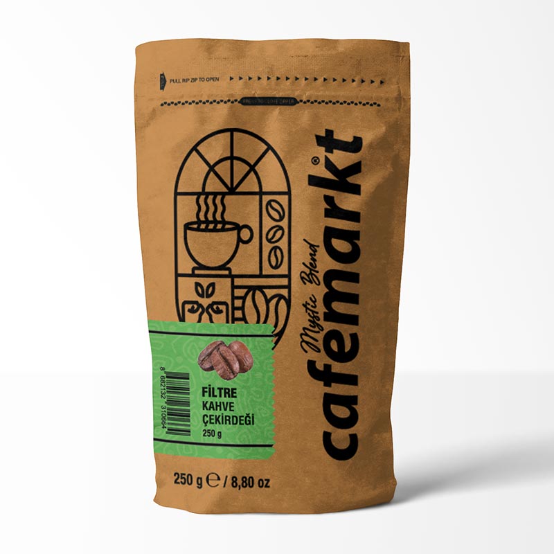 Cafemarkt Mystic Blend Filtre Kahve Çekirdeği, 250 gr