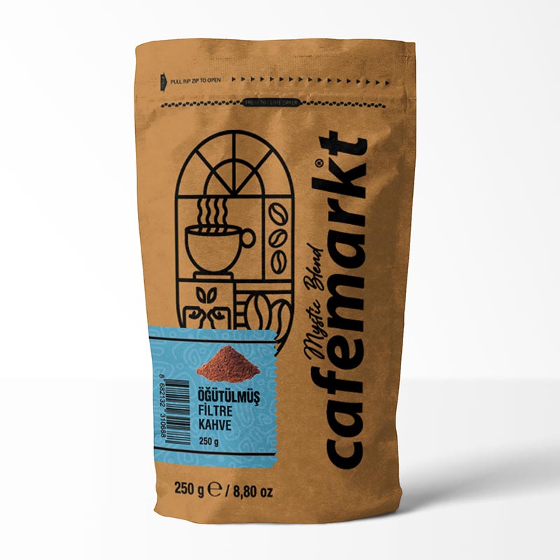 Cafemarkt Mystic Blend Öğütülmüş Kahve, 250 gr
