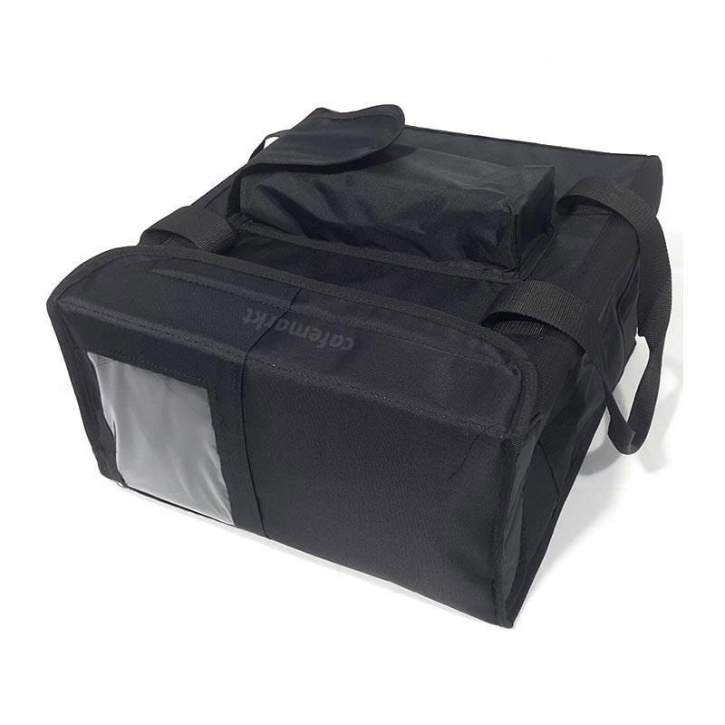 Cafemarkt Orta Boy Poslu Pizza Taşıma Çantası, Takviyeli, 40x40x20 cm