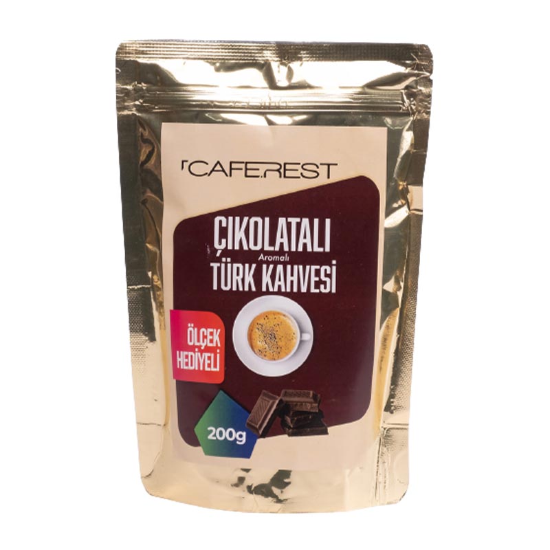 Caferest Çikolatalı Öğütülmüş Türk Kahvesi, 200 gr — Caferest