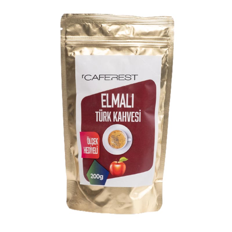 Caferest Elmalı Öğütülmüş Türk Kahvesi, 200 gr — Caferest