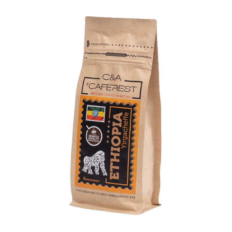 Caferest Ethiopia Öğültülmüş Kahve, 250 gr — Caferest