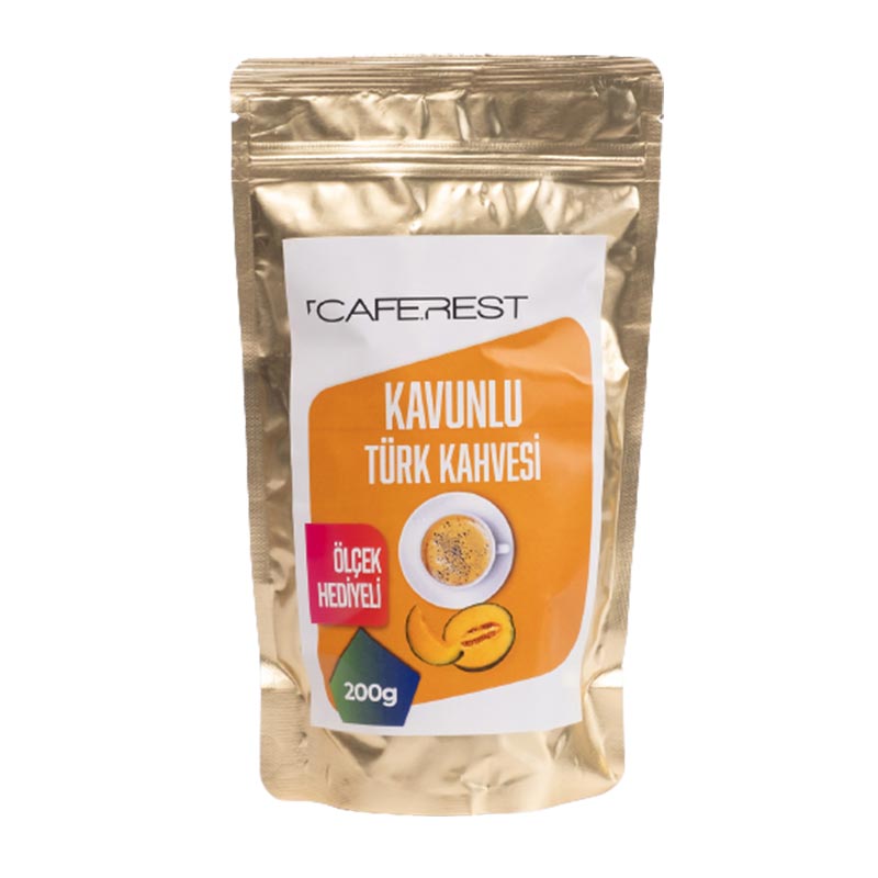 Caferest Kavunlu Öğütülmüş Türk Kahvesi, 200 gr — Caferest
