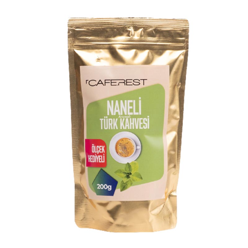 Caferest Naneli Öğütülmüş Türk Kahvesi, 200 gr — Caferest