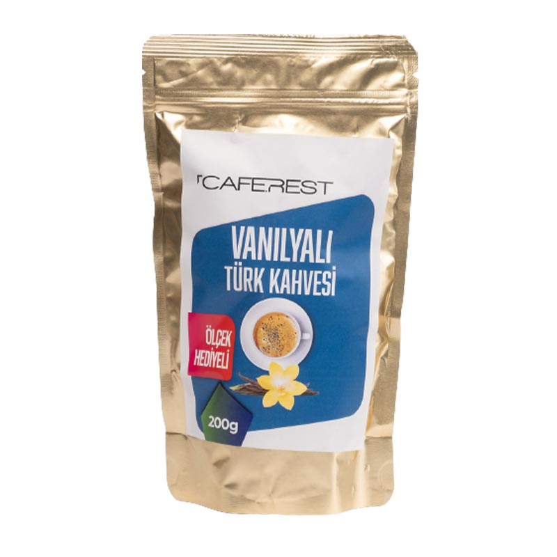 Caferest Vanilyalı Öğütülmüş Türk Kahvesi, 200 gr — Caferest