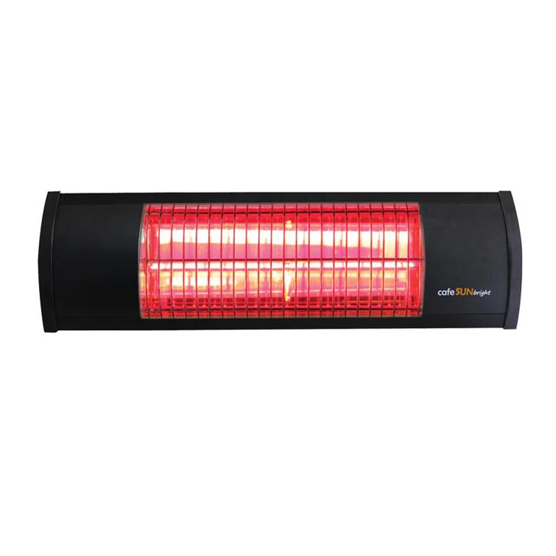 Cafesun Bright Cafe Tipi Isıtıcı, 2000 W, Siyah — Cafesun