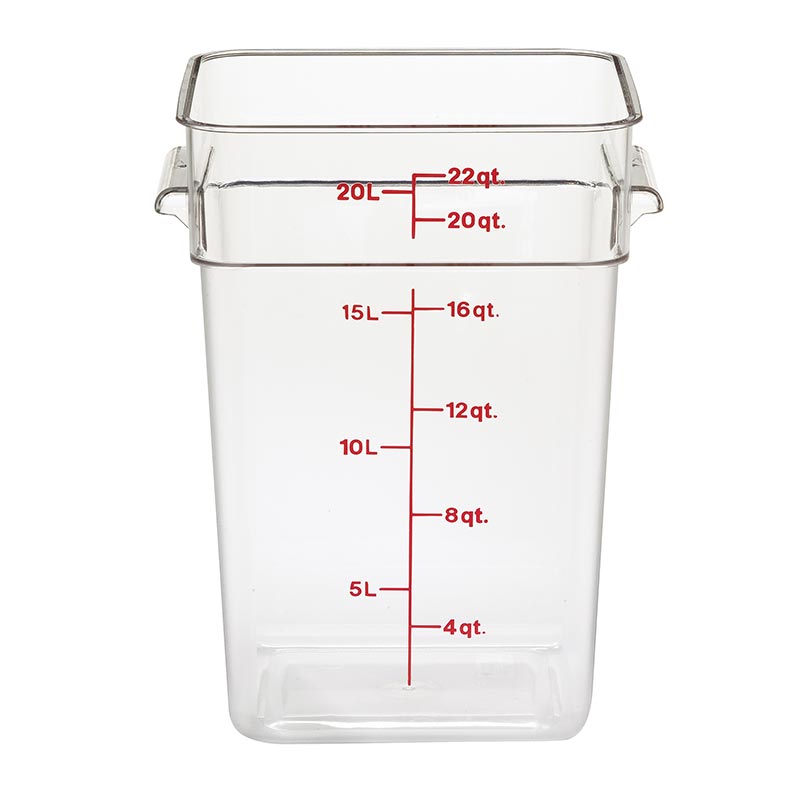 Cambro Camsquare Saklama Kabı, 20.8 L — Cambro