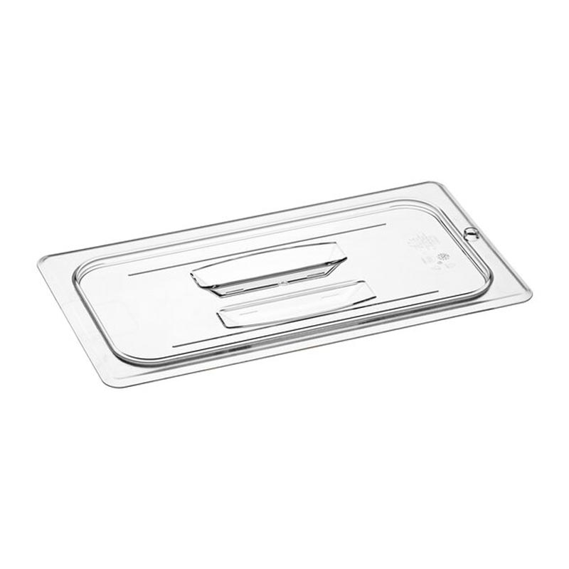 Cambro GN 1/3 Kulplu Polikarbon Gastronorm Küvet Kapak — Cambro