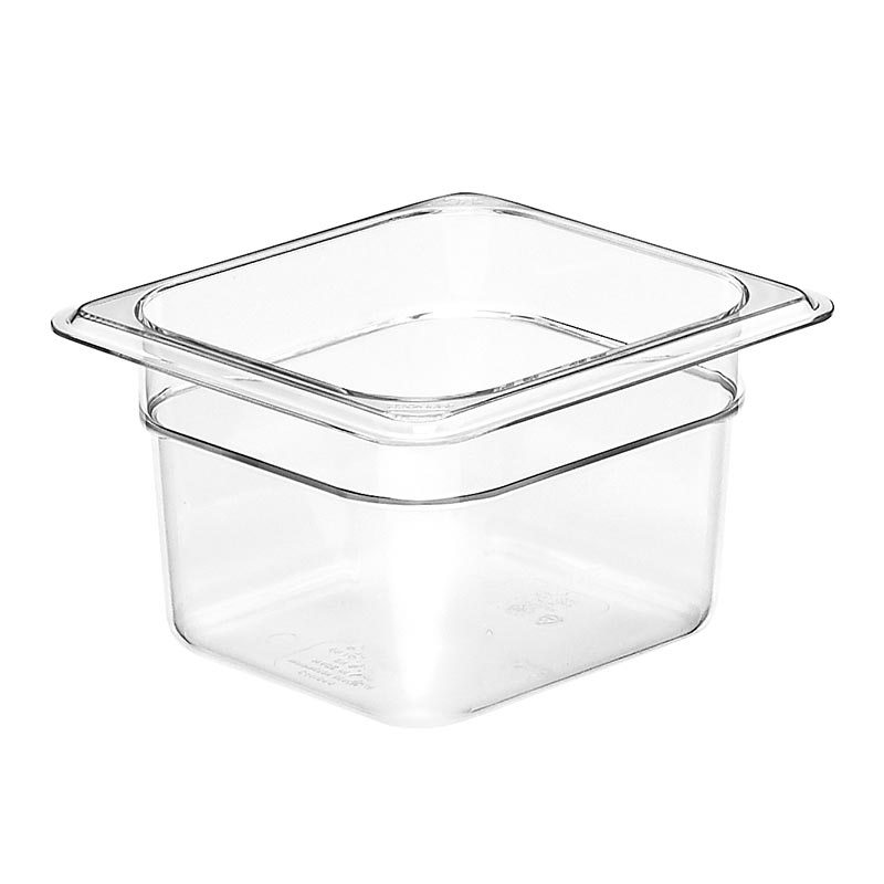 Cambro GN 1/6-100 mm Polikarbon Gastronorm Küvet — Cambro