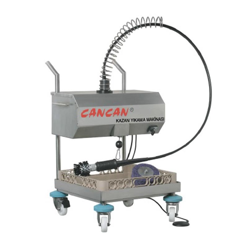 Cancan Endüstriyel Tip Kazan Yıkama Makinesi Arabası — Cancan