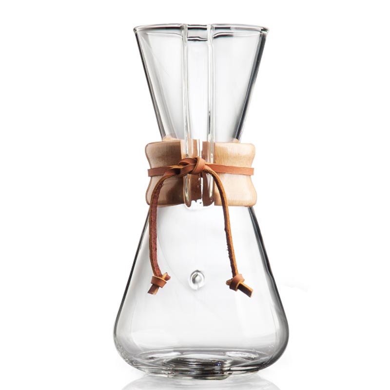 Chemex 3 Cup, Ahşap Tutacaklı — Chemex — Görsel 2