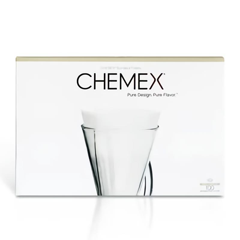 Chemex Filtre Kağıdı, 3 Cup Model İçin, 100 Adet — Chemex