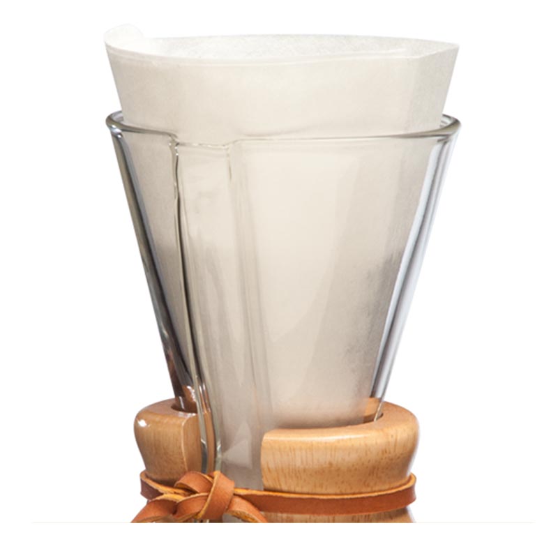 Chemex Filtre Kağıdı, 3 Cup Model İçin, 100 Adet — Chemex — Görsel 2