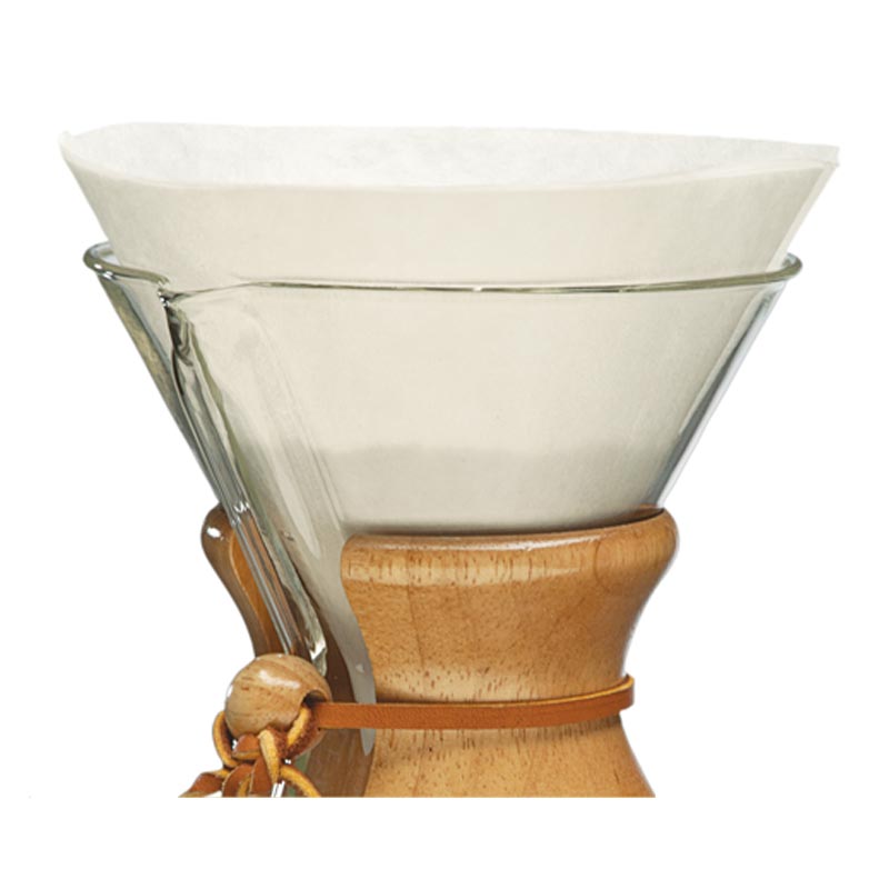 Chemex Filtre Kağıdı, 6-8 Cup Model İçin, 100 Adet — Chemex — Görsel 2