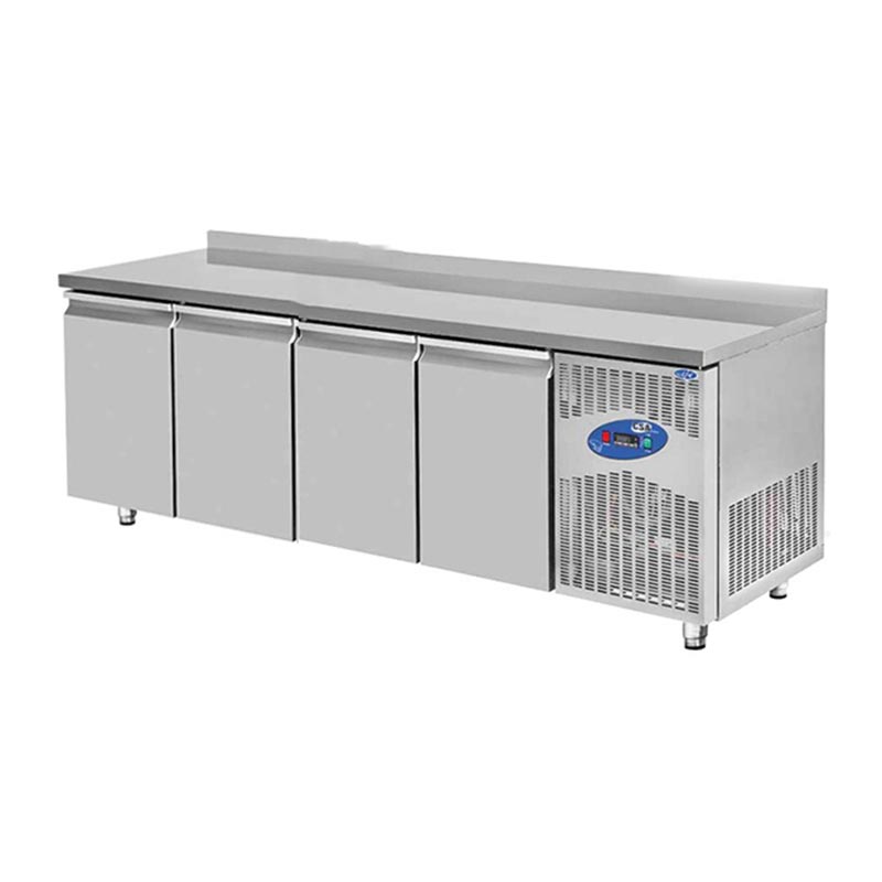 CSA CS-TEK 4-700-SH Havuzsuz Salad Bar, 4 Kapılı, 632 L — CSA Inox