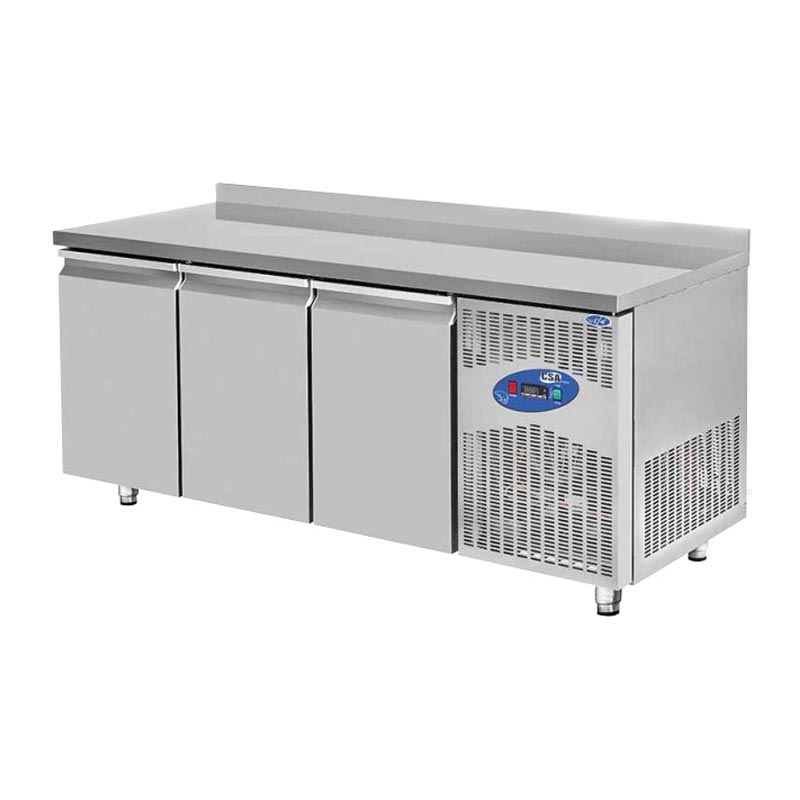 CSA CS-TEZ 3D-600 Tezgah Tipi Derin Dondurucu, 3 Kapılı, 400 L — CSA Inox