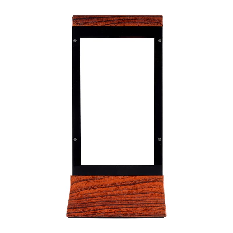 Cyclone Masaüstü Mobil Şarj Cihazı, Powerbank, LCD Ekranlı, Ahşap — Cyclone