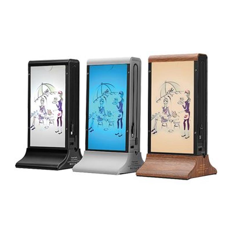 Cyclone Masaüstü Mobil Şarj Cihazı, Powerbank, LCD Ekranlı, Ahşap — Cyclone — Görsel 2