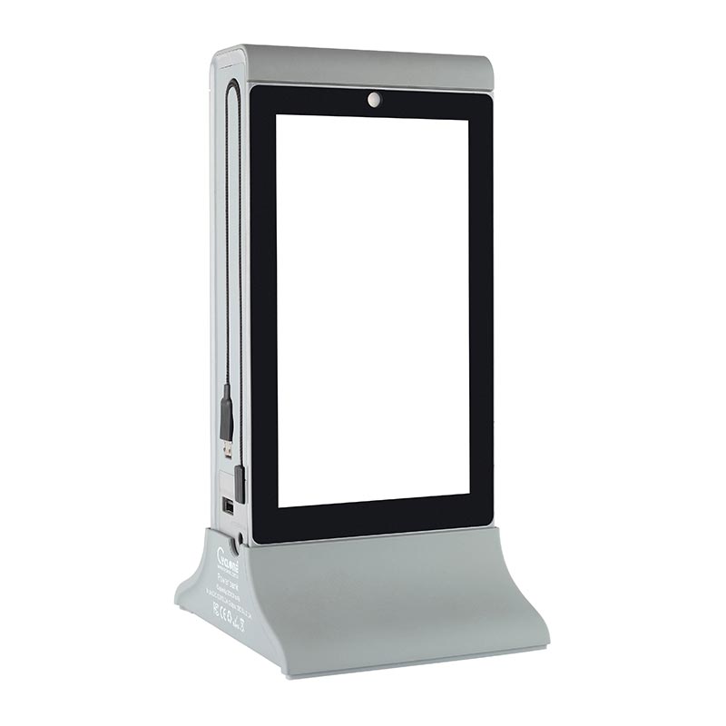 Cyclone Masaüstü Mobil Şarj Cihazı, Powerbank, LCD Ekranlı, Gri — Cyclone — Görsel 3