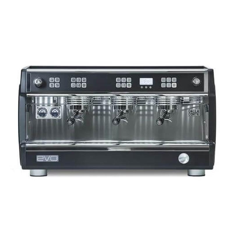 Dalla Corte Evo 2 Espresso Kahve Makinesi, 3 Gruplu, Siyah — Dalla Corte