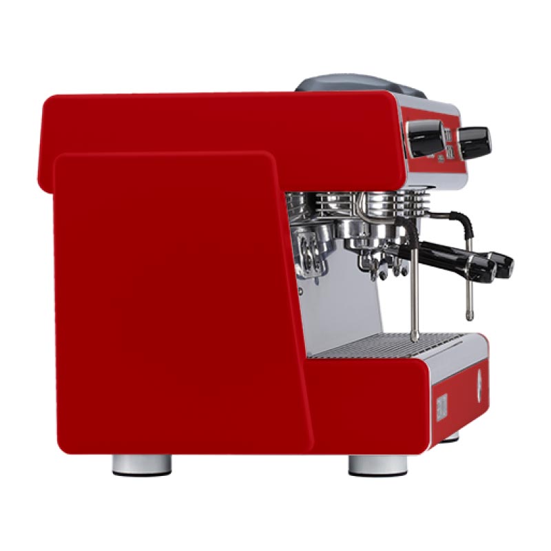 Dalla Corte Evo 2 Espresso Kahve Makinesi, 2 Gruplu, Kırmızı — Dalla Corte — Görsel 2