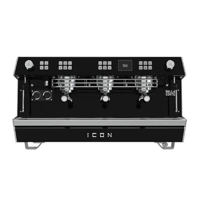 Dalla Corte Icon Espresso Kahve Makinesi, 3 Gruplu, Siyah — Dalla Corte