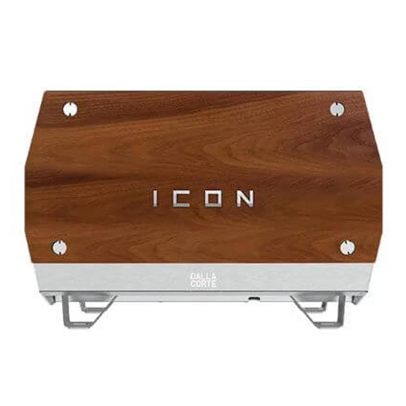 Dalla Corte Icon Espresso Kahve Makinesi, 2 Gruplu, Siyah Ceviz — Dalla Corte — Görsel 3