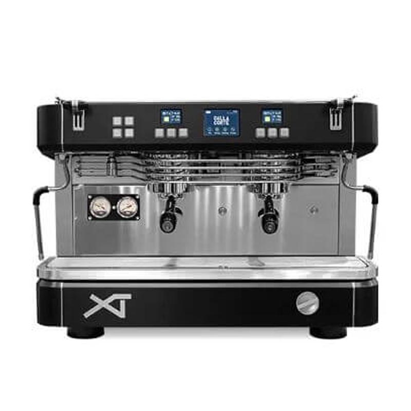 Dalla Corte XT Barista Espresso Kahve Makinesi, 2 Gruplu, Siyah Krom — Dalla Corte