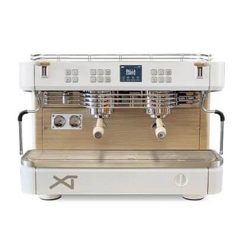 Dalla Corte XT Classic Espresso Kahve Makinesi, 2 Gruplu, Beyaz Meşe — Dalla Corte