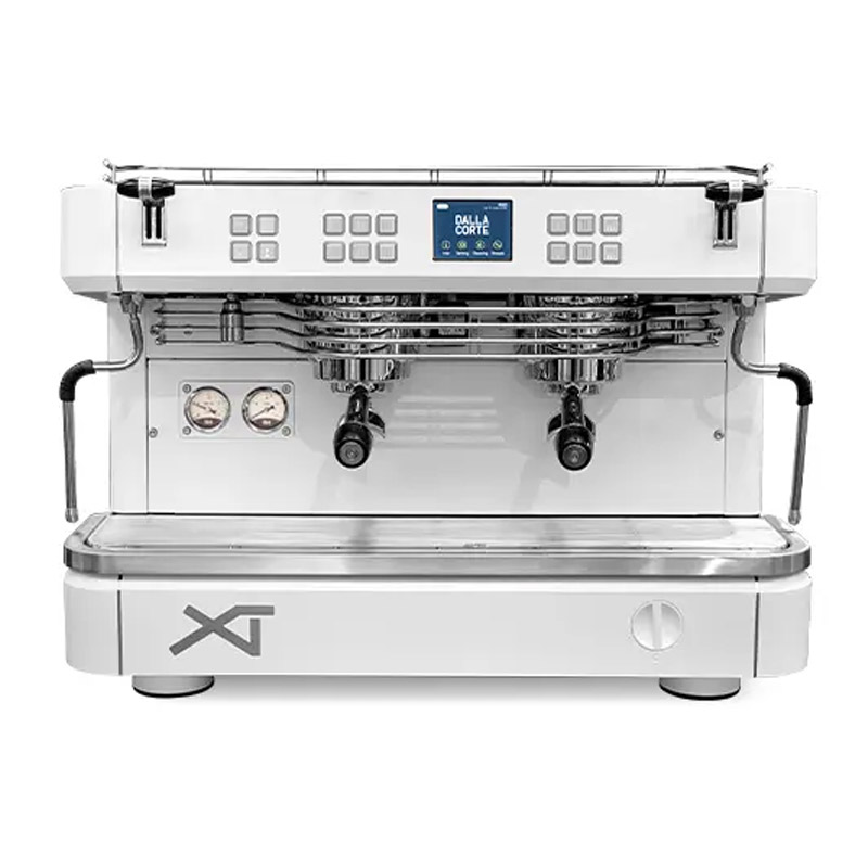 Dalla Corte XT Classic Espresso Kahve Makinesi, 2 Gruplu, Beyaz