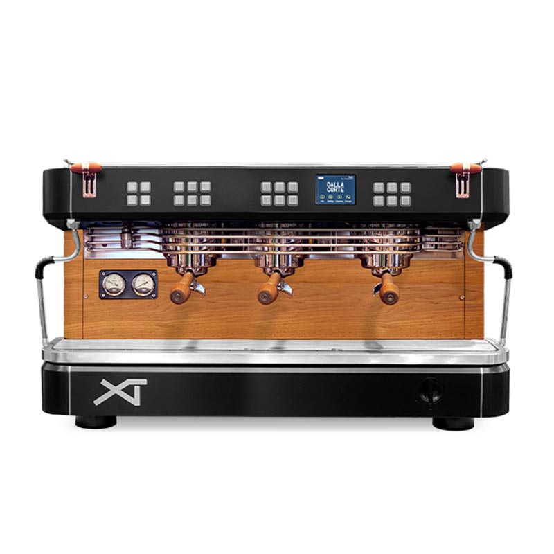 Dalla Corte XT Classic Espresso Makinesi, 3 Gruplu, Kahverengi-Siyah — Dalla Corte
