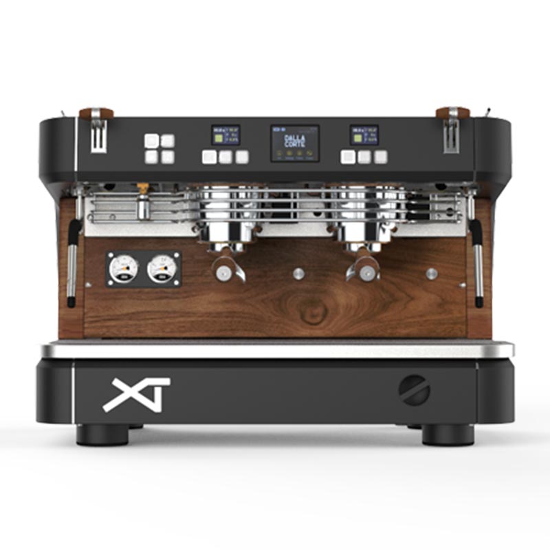Dalla Corte XT Espresso Kahve Makinesi, 2 Gruplu, Koyu Ceviz — Dalla Corte
