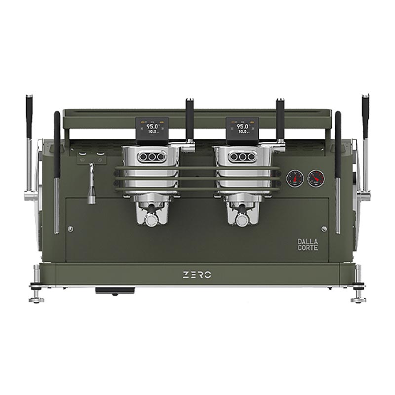 Dalla Corte Zero Barista Espresso Kahve Makinesi, 2 Gruplu, Zeytin Yeşili — Dalla Corte — Görsel 1