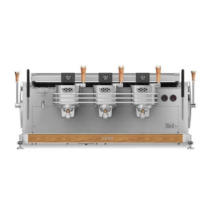 Dalla Corte Zero Barista Espresso Kahve Makinesi, 3 Gruplu, Beyaz Meşe — Dalla Corte