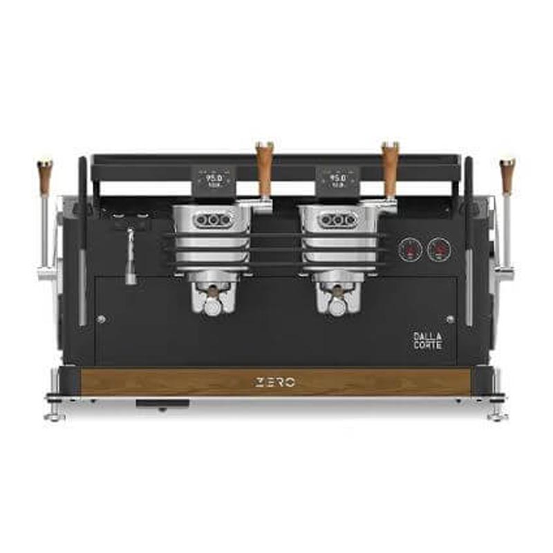 Dalla Corte Zero Barista Espresso Kahve Makinesi, 2 Gruplu, Siyah Ceviz — Dalla Corte
