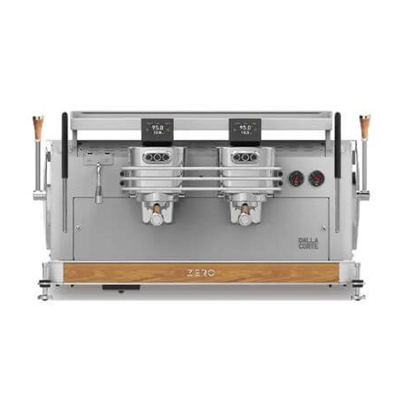 Dalla Corte Zero Classic Espresso Kahve Makinesi, 2 Gruplu, Beyaz Meşe — Dalla Corte