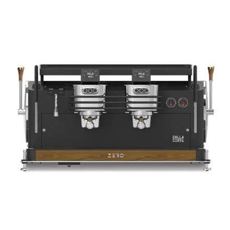 Dalla Corte Zero Classic Espresso Kahve Makinesi, 2 Gruplu, Siyah Ceviz — Dalla Corte