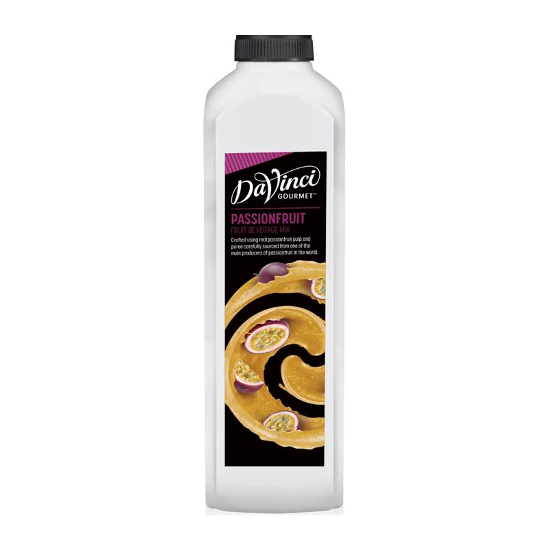DaVinci Gourmet Passionfruit Çarkıfelek Meyve Aromalı Püre, 1000 ml — DaVinci Gourmet