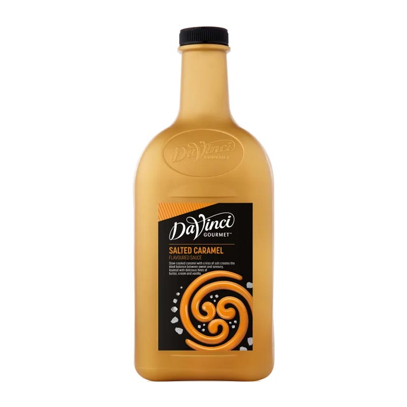 DaVinci Gourmet Salted Caramel Tuzlu Karamel Aromalı Sos, 2000 ml — DaVinci Gourmet