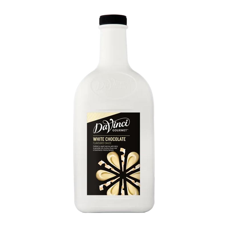 DaVinci Gourmet White Chocolate Beyaz Çikolata Aromalı Sos, 2000 ml — DaVinci Gourmet
