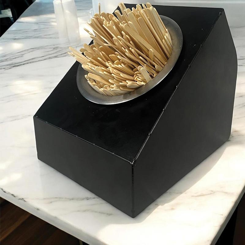 Decorelax Çatal Kaşık Şeker Pipet Standı, Siyah — Decorelax — Görsel 2