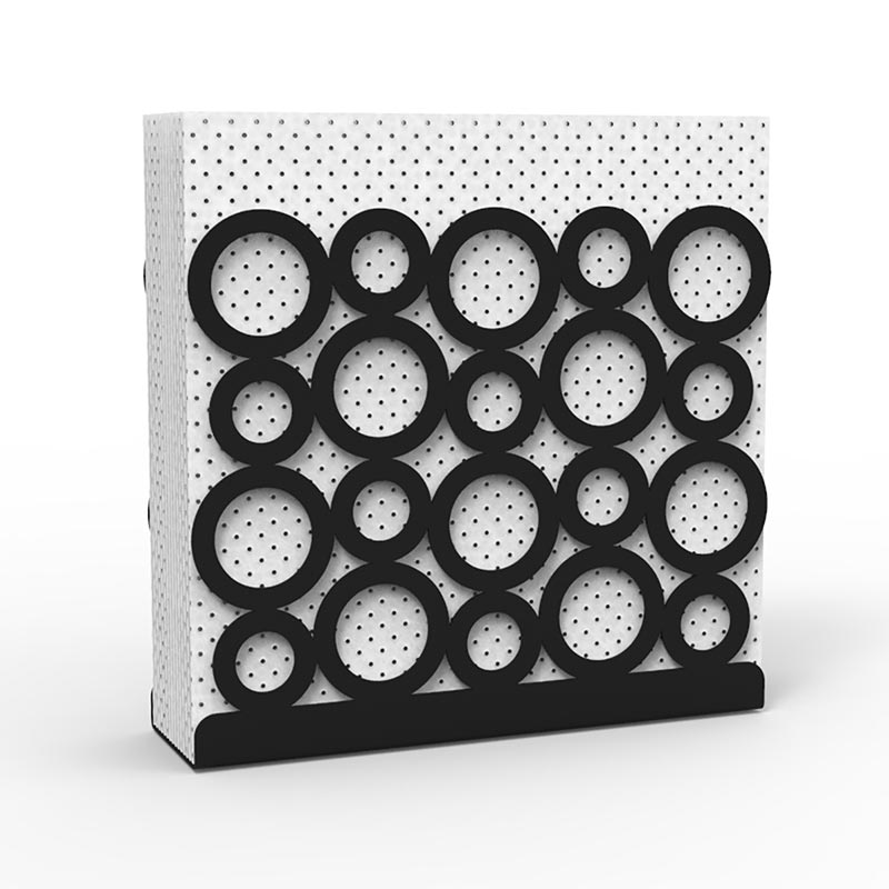 Decorelax Halka Peçetelik, Siyah