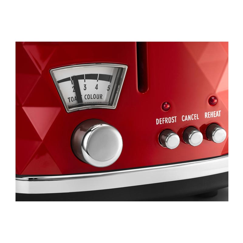 Delonghi CTJ2103 Briallante Ekmek Kızartma Makinesi, Kırmızı — Delonghi — Görsel 3