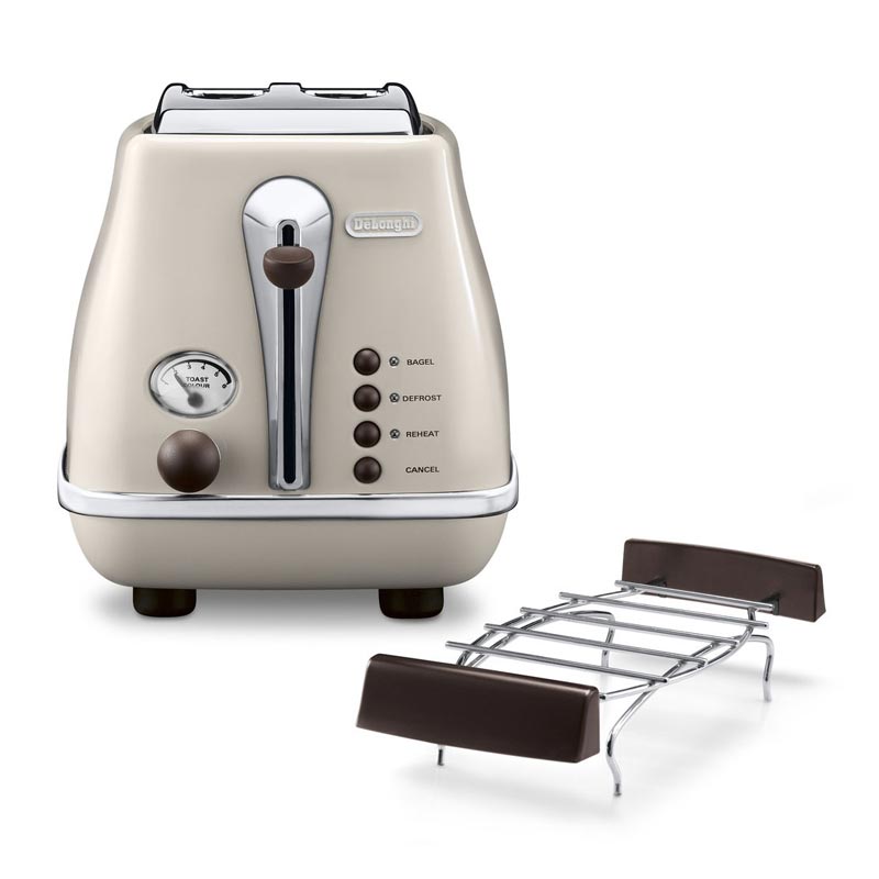 Delonghi CTOV 2103.BG Icona Ekmek Kızartma Makinesi, Bej — Delonghi — Görsel 2