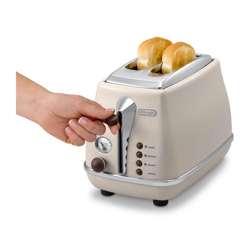 Delonghi CTOV 2103.BG Icona Ekmek Kızartma Makinesi, Bej — Delonghi — Görsel 3