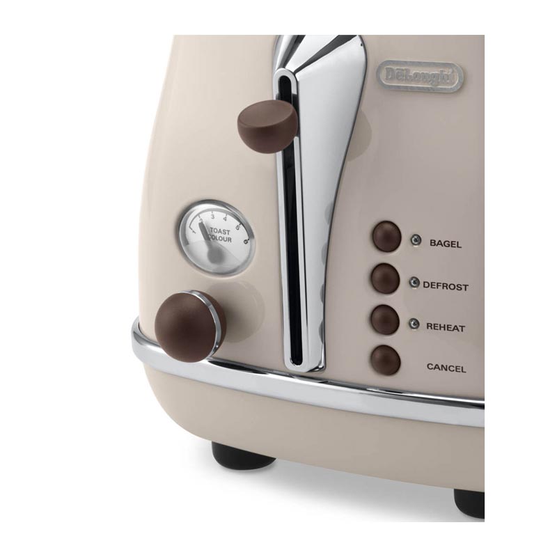 Delonghi CTOV 2103.BG Icona Ekmek Kızartma Makinesi, Bej — Delonghi — Görsel 5