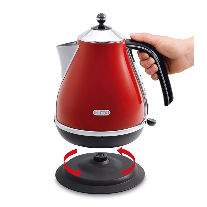 Delonghi KBO 2001 Icona Su Isıtıcı Kettle, Kırmızı — Delonghi — Görsel 4