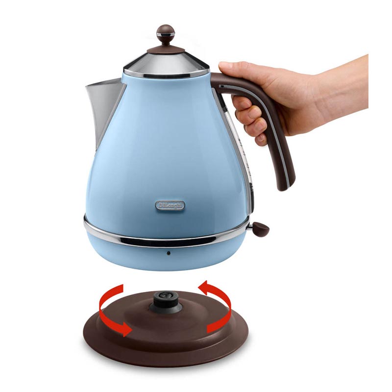 Delonghi KBO 2001 Icona Su Isıtıcı Kettle Azur, Açık Mavi — Delonghi — Görsel 4
