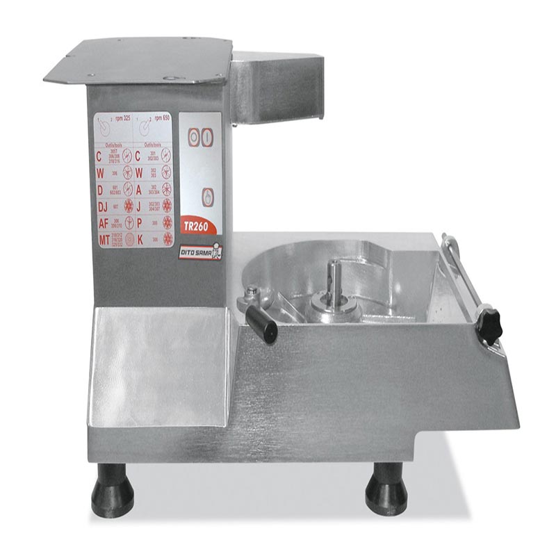 Dito Sama TR260 Sebze Kesme Makinesi, Saatte 500-2500 kg Kapasiteli, 60 kg — Dito Sama — Görsel 2