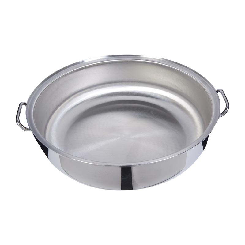 Dizdar Çift Saplı Çelik Tava, 80x16 cm, 80 L — Dizdar